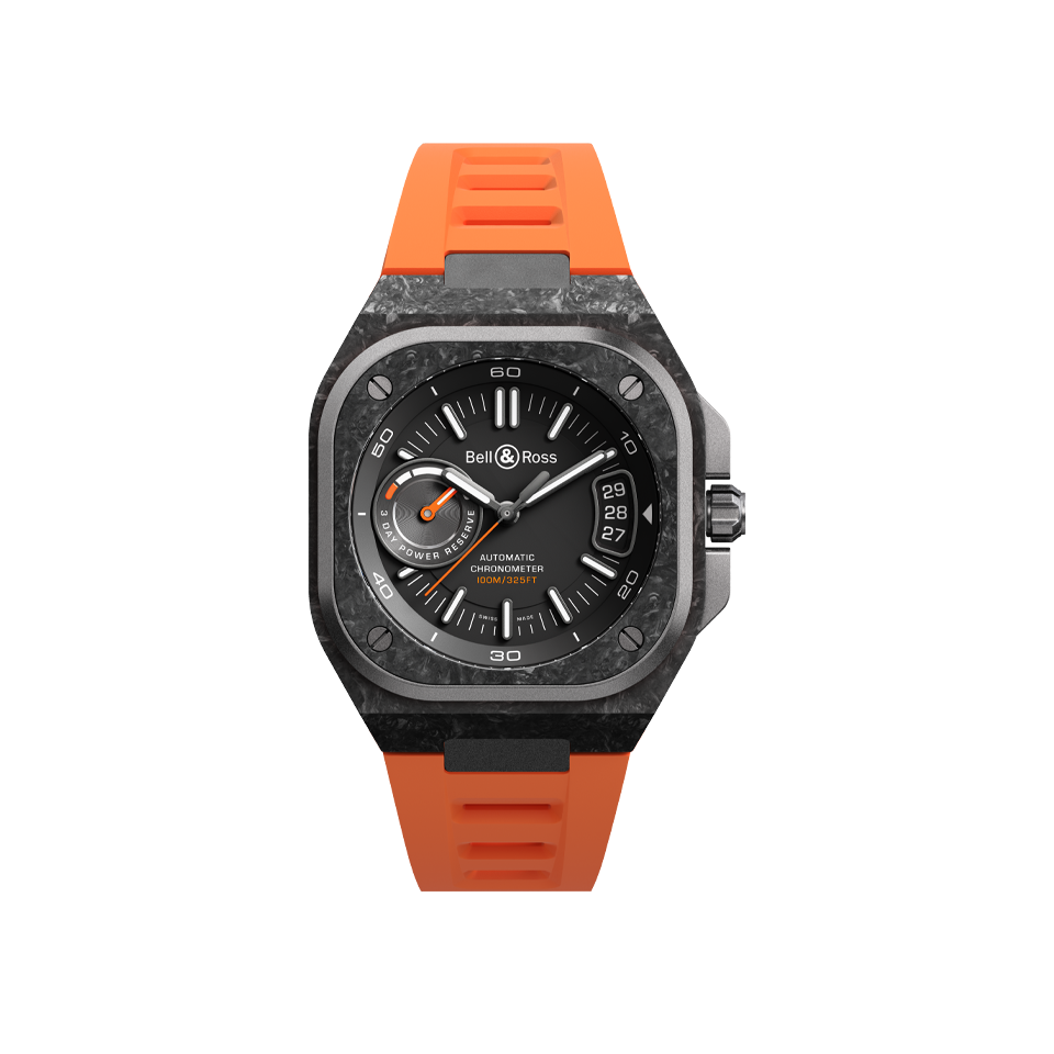 Bell and ross orange strap sale