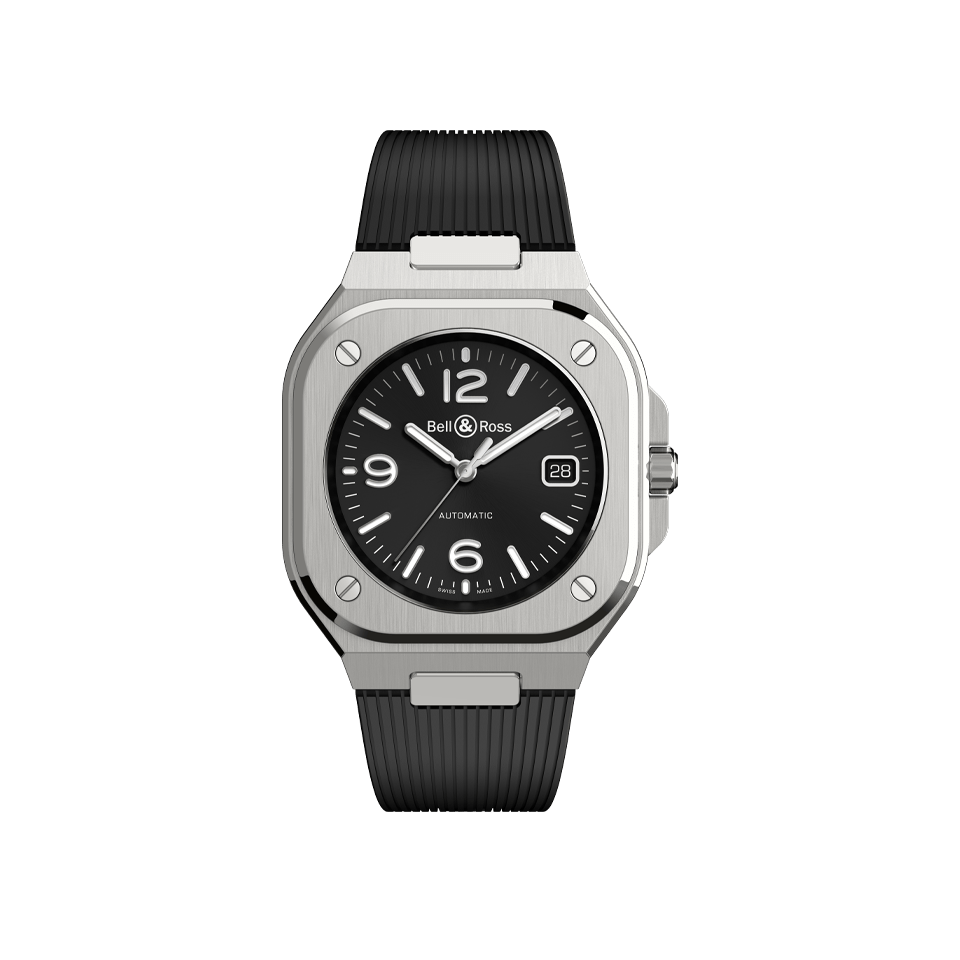 Bell Ross BR 05 Black Steel Hardy Brothers Jewellers