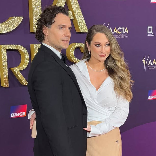 What Did Henry Cavill and Natalie Viscuso wear to AACTA?