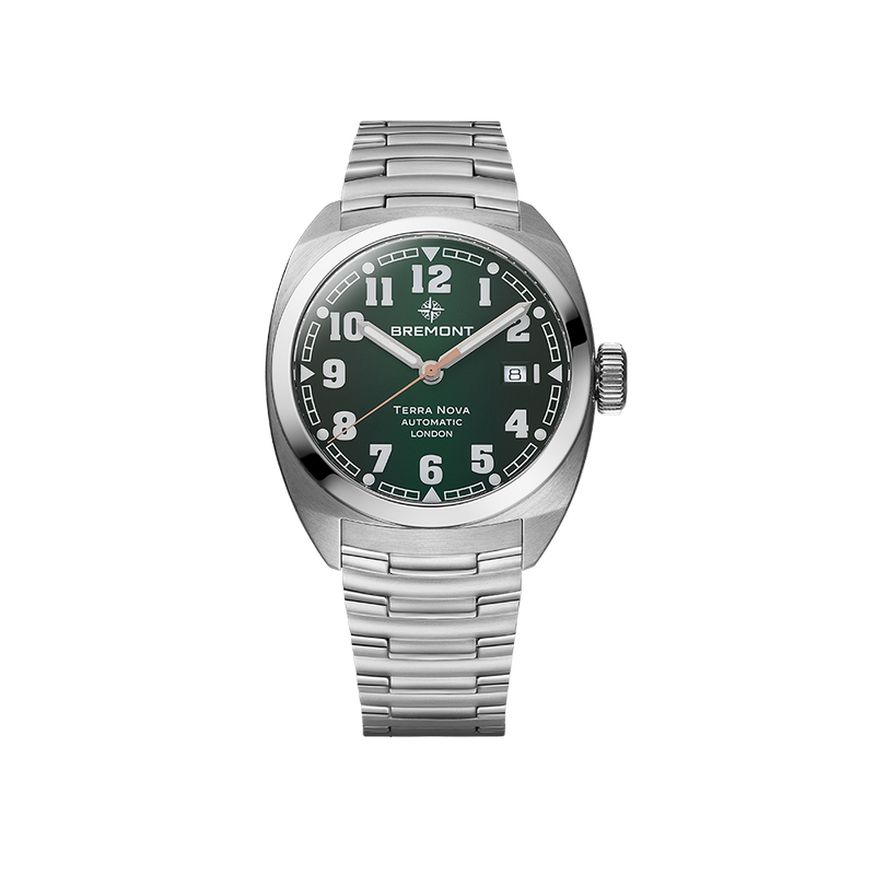 Bremont Terra Nova Green Automatic Stainless Steel 40.50mm