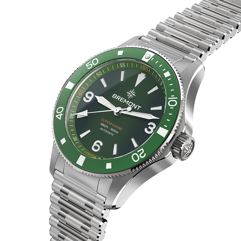 Bremont Supermarine Green Automatic Stainless Steel 40mm