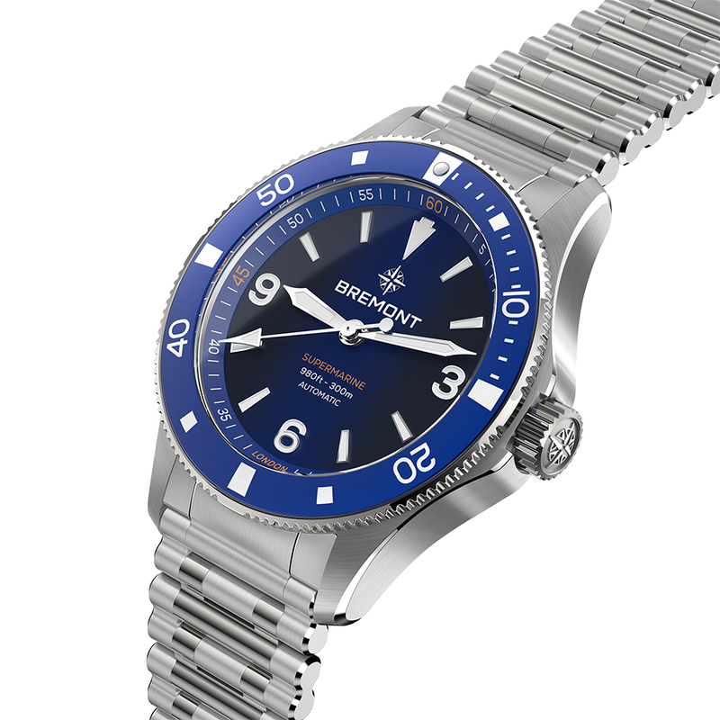 Bremont Supermarine Blue Automatic Stainless Steel 40mm