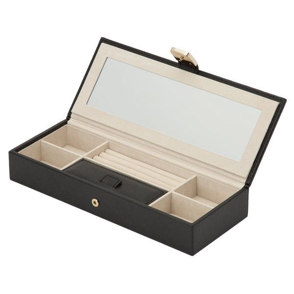 Wolf Palermo Safe Deposit Box Black