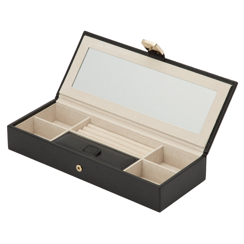 Wolf Palermo Safe Deposit Box Black