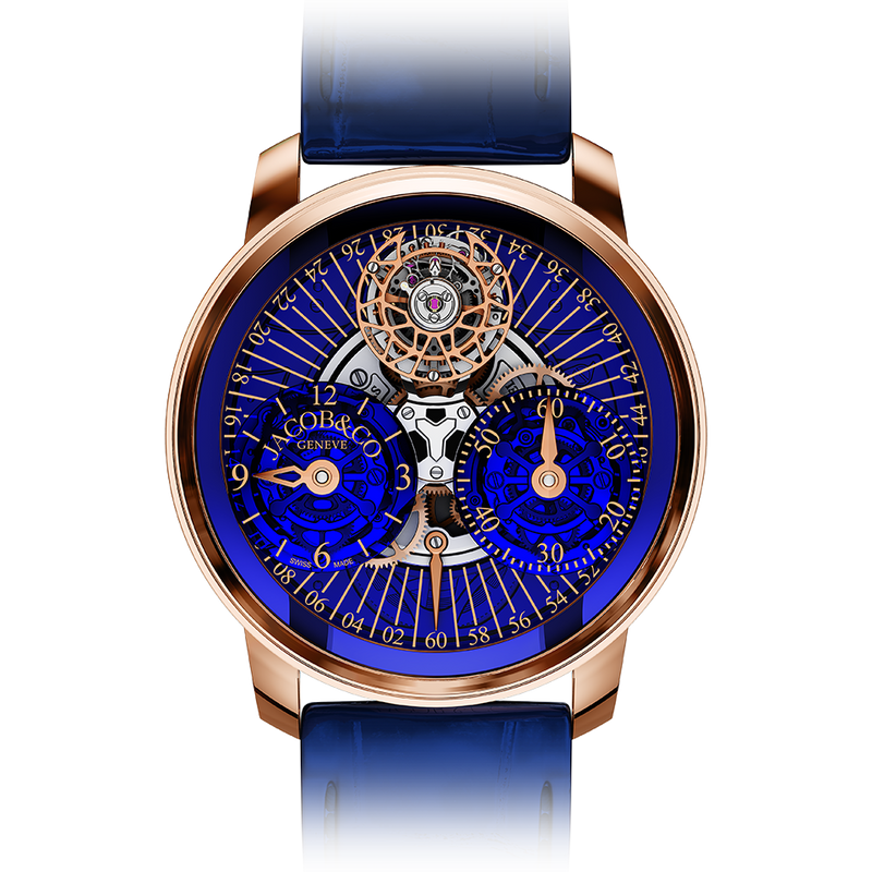 Jacob & Co. Astronomia Regulator Blue Tourbillion 43.00mm