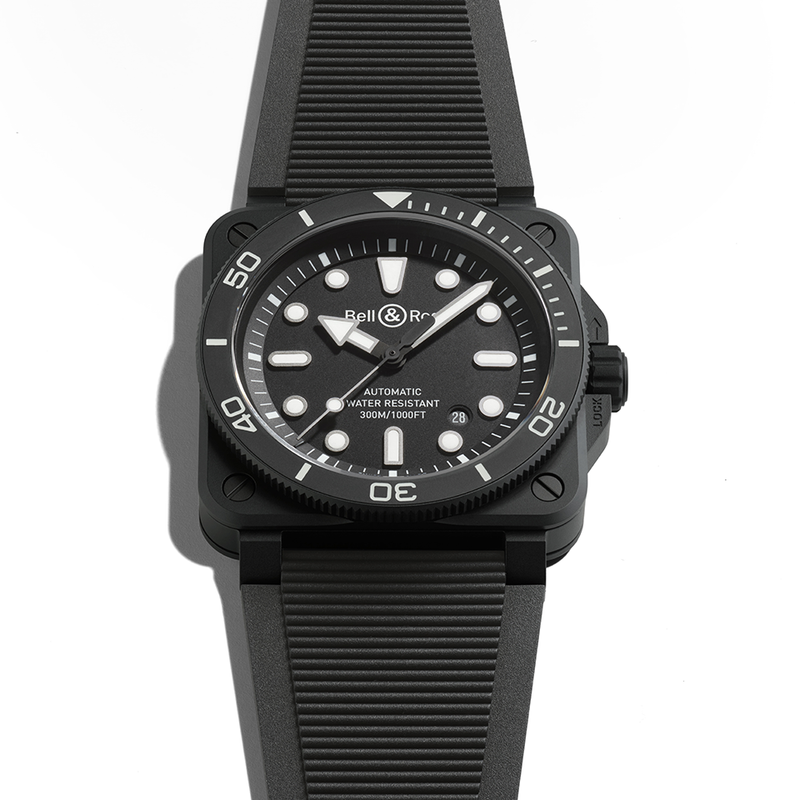 Bell & Ross BR-03 Black Diver Matte Ceramic