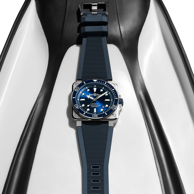 Bell & Ross BR-03 Blue Diver Steel