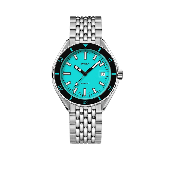 DOXA SUB 200 Aquamarine Stainless Steel Bracelet 799.10.241.10