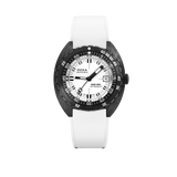 DOXA SUB 300 Carbon Whitepearl Rubber Strap 822.70.011.23