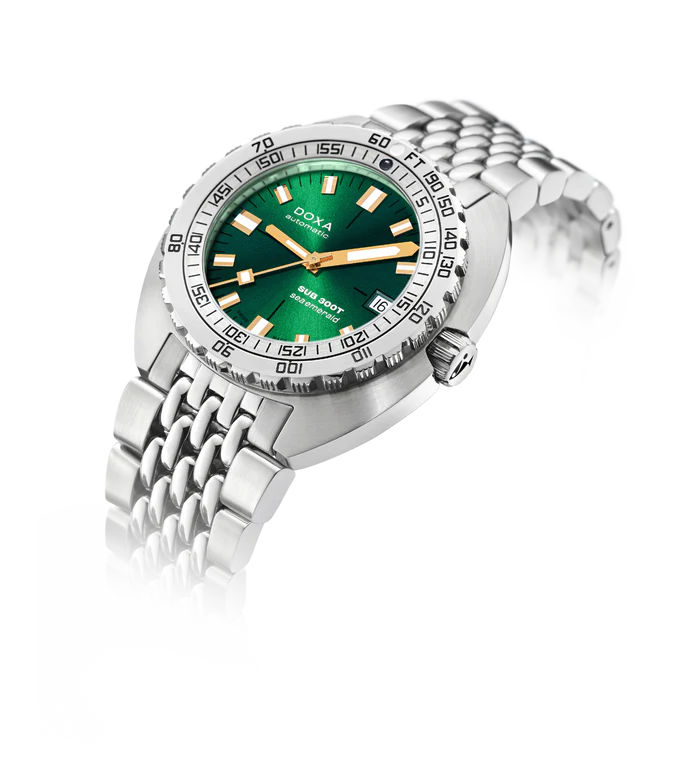 DOXA SUB 300T Sea Emerald Stainless Steel Bracelet 840.10.131.10