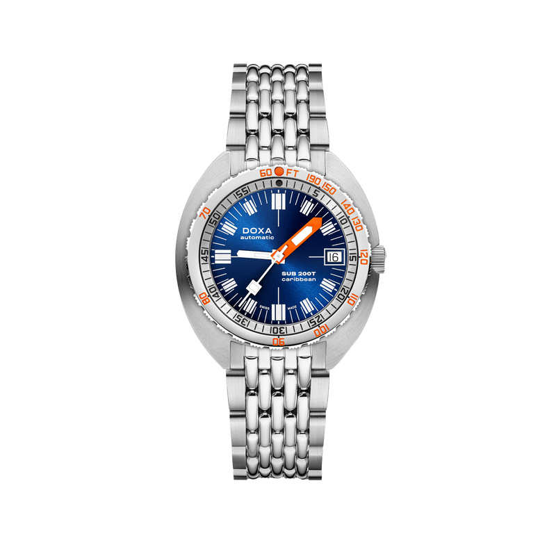 DOXA SUB 200T Caribbean Stainless Steel Bracelet 804.10.201S.10