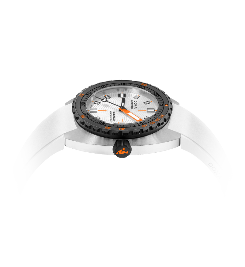 DOXA SUB 300 Beta Searambler Stainless Steel Rubber Strap 830.10.021.23