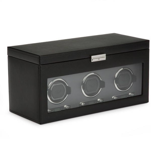 Wolf Viceroy Triple Leather Watch Winder