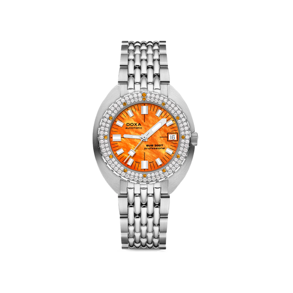 DOXA Sub 200T Diamonds Professional Watch 804.10D.351.10