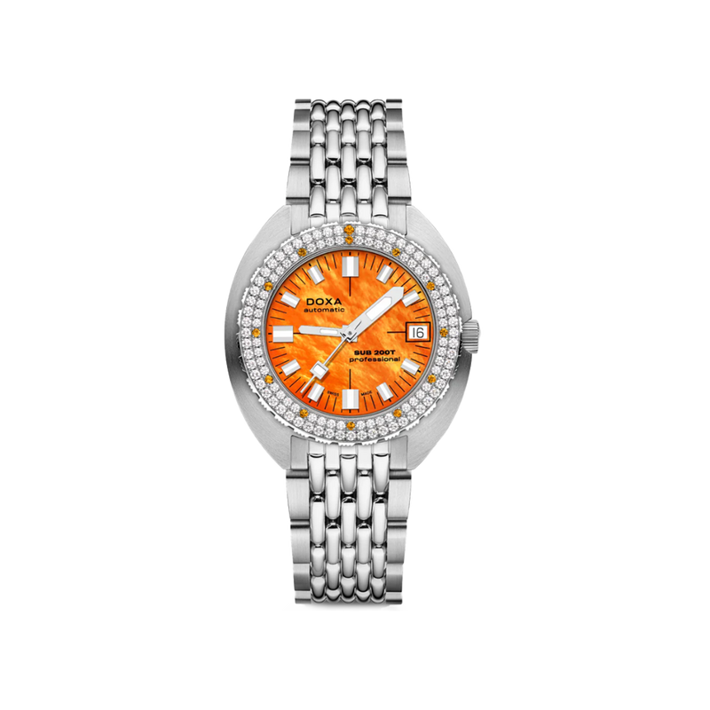 DOXA Sub 200T Diamonds Professional Watch 804.10D.351.10