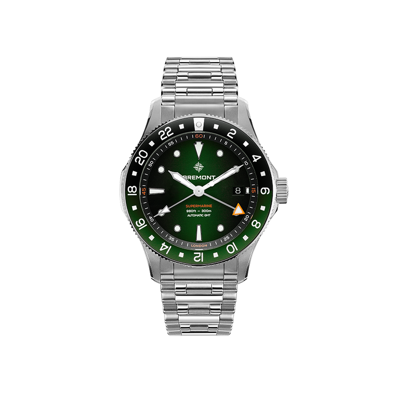 Bremont Supermarine Green Automatic GMT Stainless Steel 40MM