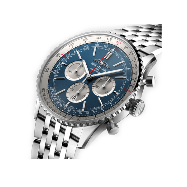 Breitling Navitimer B01 Chronograph  Blue Stainless Steel 46.00mm