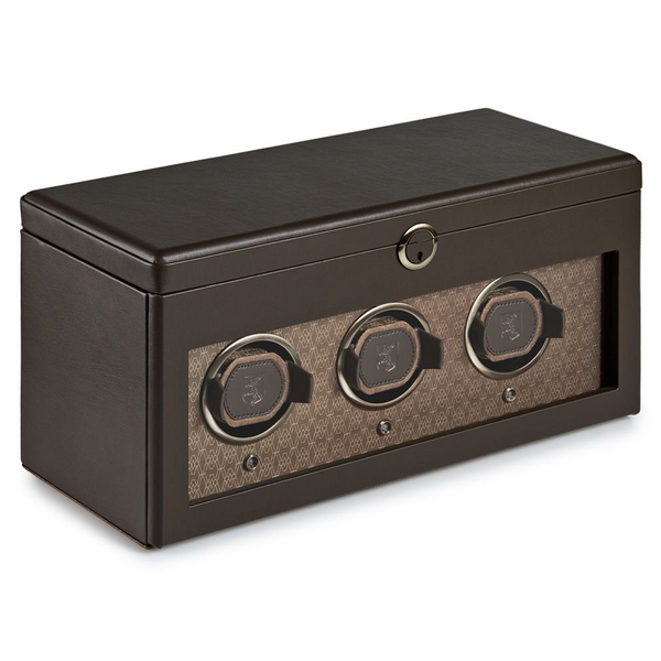 Wolf Earth Triple Watch Winder