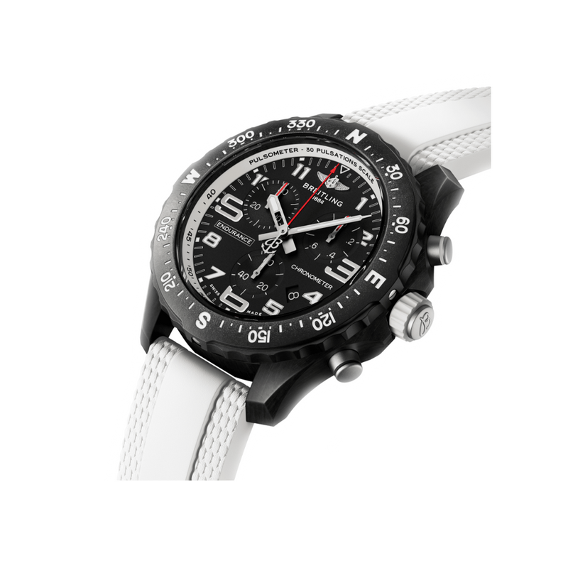 Breitling Endurance Pro Black Quartz Chronograph Breightlight 38.00mm