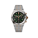 Breitling Chronomat B01 Chronograph Green Stainless Steel & 18ct Rose Gold 42.00mm