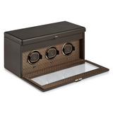 Wolf Earth Triple Watch Winder