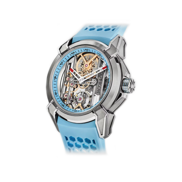 Jacob & Co. Epic X Skeleton V1 Sky Blue 44MM