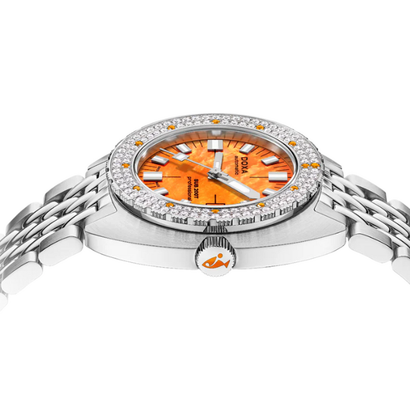 DOXA Sub 200T Diamonds Professional Watch 804.10D.351.10