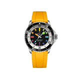 Breitling Superocean Automatic Black Rainbow Stainless Steel 42.00mm