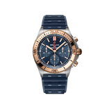 Breitling Chronomat B01 Chronograph Blue Stainless Steel & 18ct Rose Gold 42.00mm