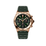 Breitling Chronomat Automatic Chronograph Green 18ct Rose Gold