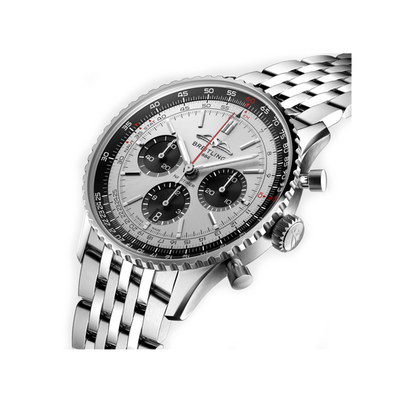 Breitling Navitimer B01 Chronograph Silver Stainless Steel 43.00mm