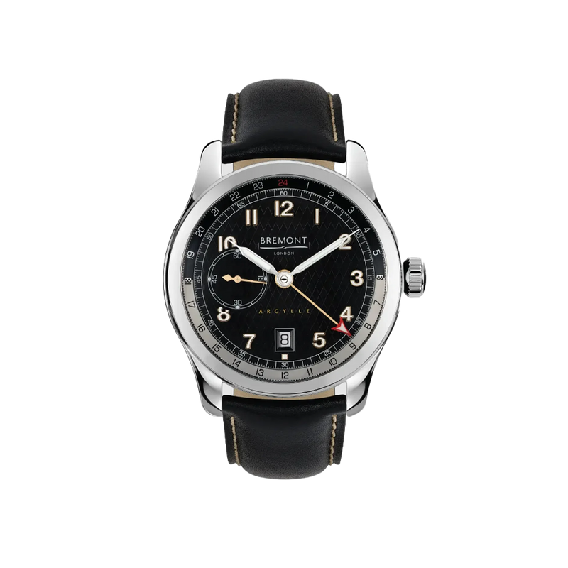 Bremont Solo Black Automatic GMT Stainless Steel 43mm