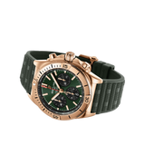 Breitling Chronomat Automatic Chronograph Green 18ct Rose Gold