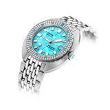 DOXA Sub 200T Diamonds Aquamarine Watch 804.10D.241.10