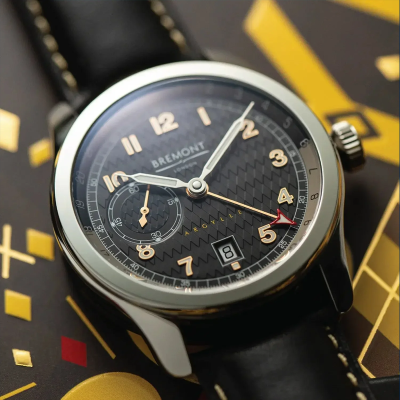 Bremont Solo Black Automatic GMT Stainless Steel 43mm