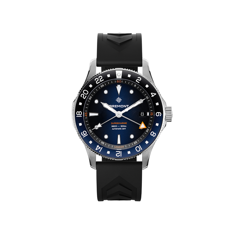 Bremont Supermarine Blue Automatic GMT Stainless Steel 40MM