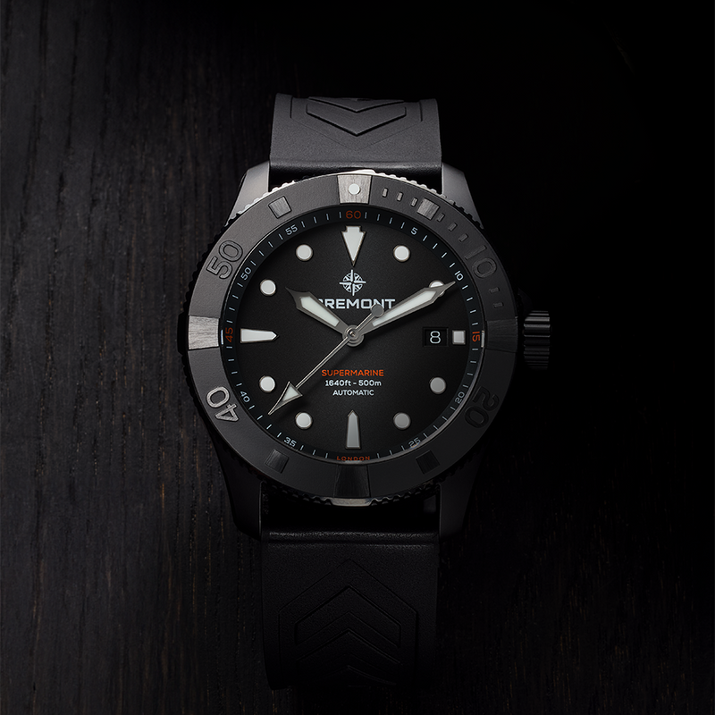 Bremont Supermarine Black Automatic Ceramic 43mm