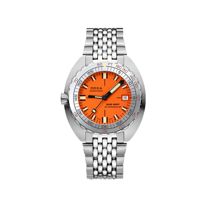 DOXA SUB 300T Professional Aristera Stainless Steel Bracelet & NATO Strap 840.10.351.10-SE10