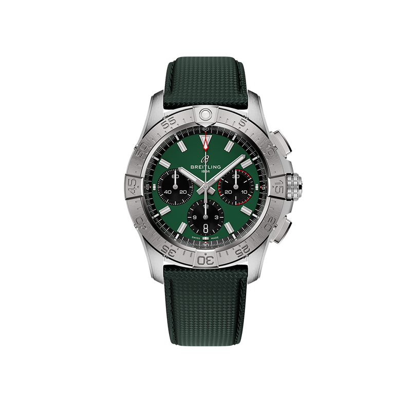 Breitling Avenger Green Automatic Chronograph Stainless Steel 42.00MM