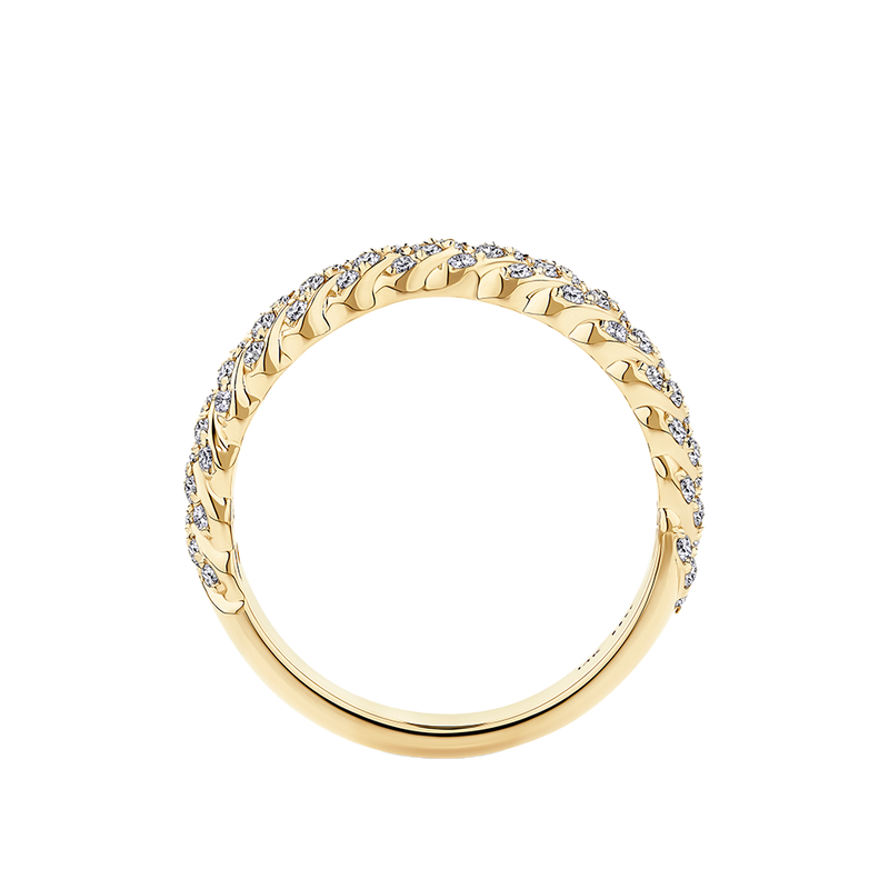 0.63 Carat Diamond Vera Ring in 14ct Yellow Gold