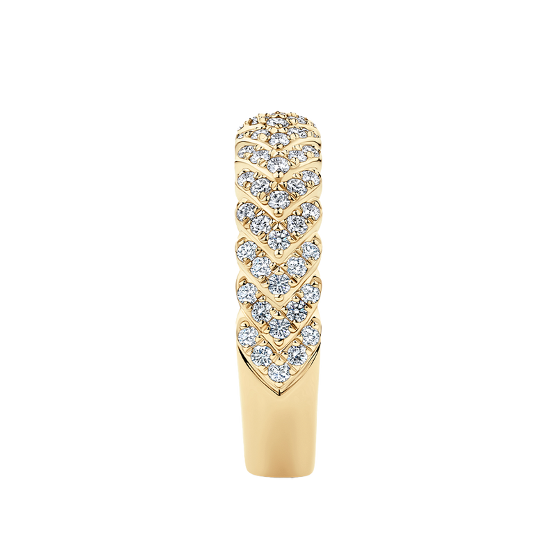 0.63 Carat Diamond Vera Ring in 14ct Yellow Gold