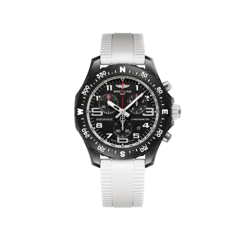 Breitling Endurance Pro Black Quartz Chronograph Breightlight 38.00mm