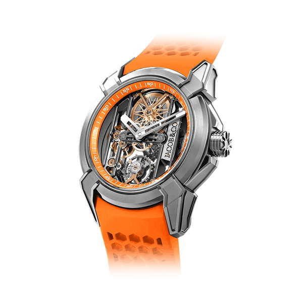 Jacob & Co. Epic x Skeleton V1 Orange 44.00mm