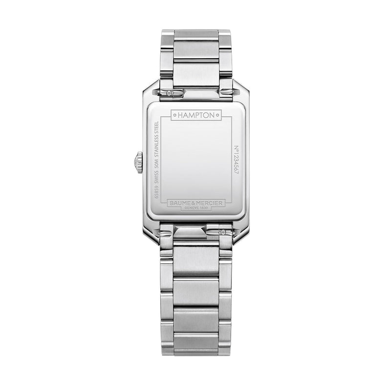 Baume & Mercier Hampton Quartz Women's Watch 35 x 22mm