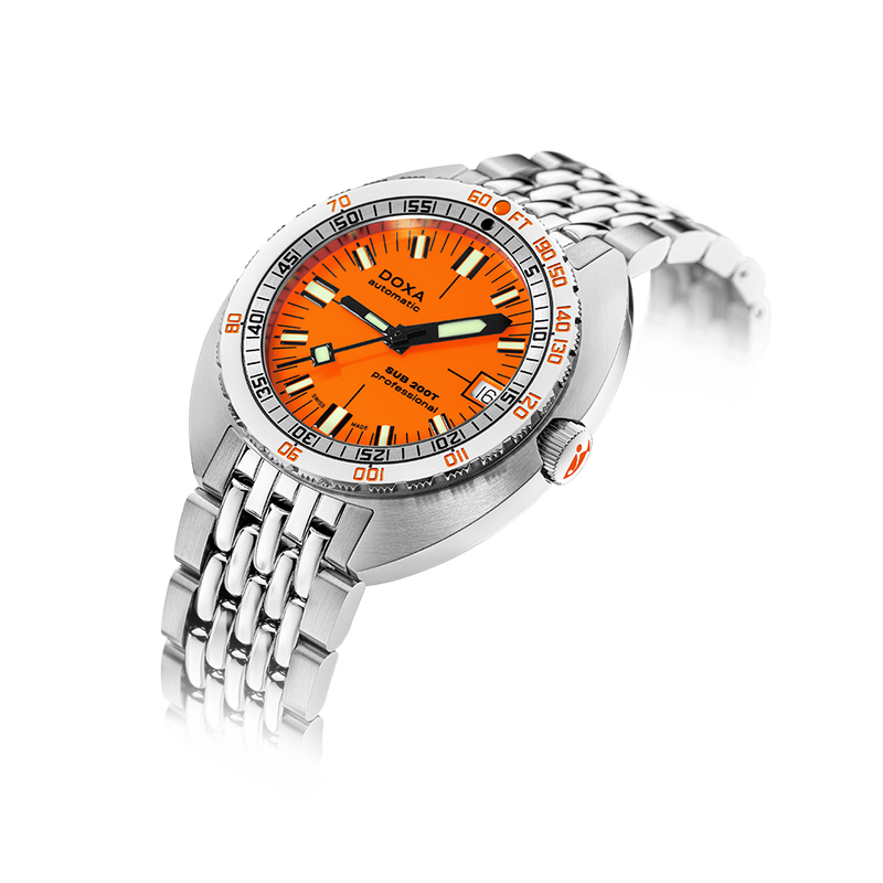 DOXA SUB 200T Professional Stainless Steel Bracelet 804.10.351.10