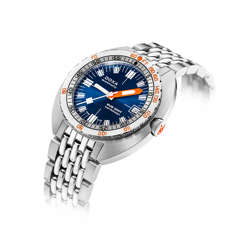 DOXA SUB 200T Caribbean Stainless Steel Bracelet 804.10.201S.10