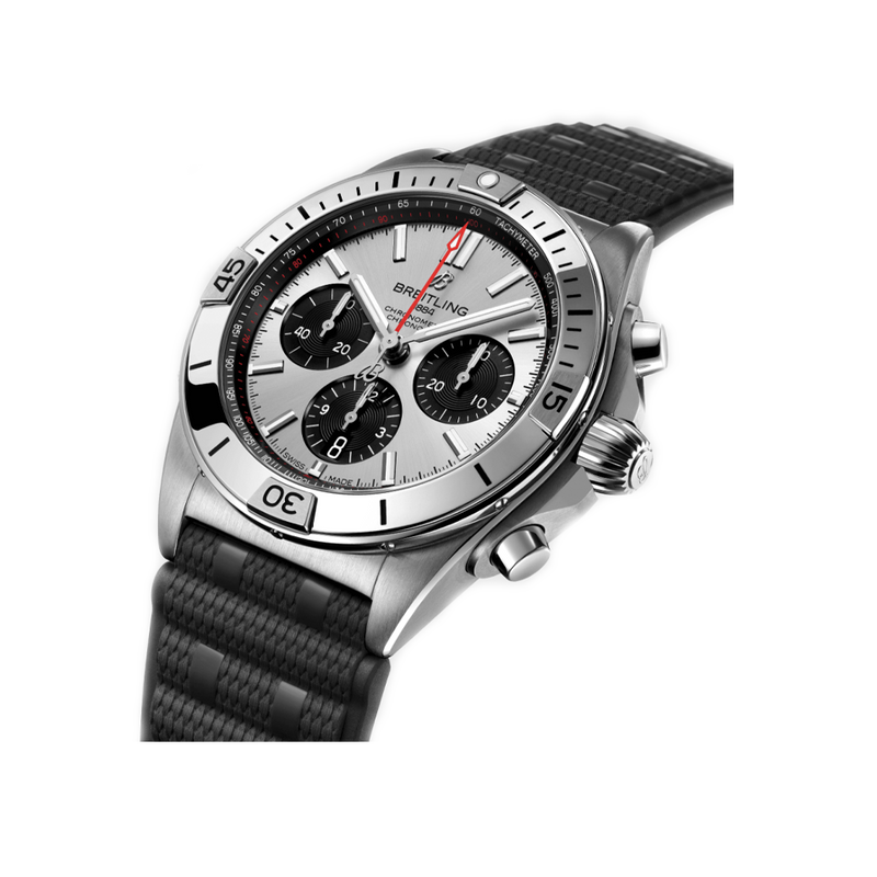 Breitling Chronomat B01 Chronograph Silver Stainless Steel 42.00mm