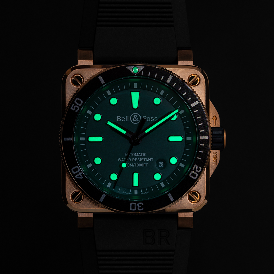 Bell and ross green bronze best sale