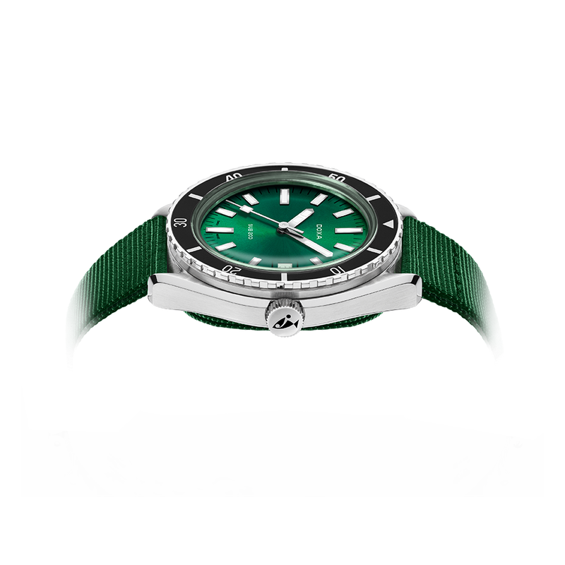 DOXA SUB 200 Sea Emerald Stainless Steel NATO Strap 799.10.131.26-N