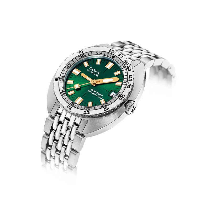 DOXA SUB 200T Sea Emerald Stainless Steel Bracelet 804.10.131S.10